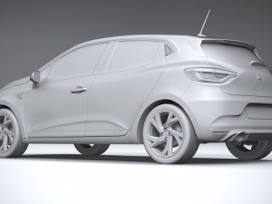 Renault Clio RS line 2020 Modelo 3D