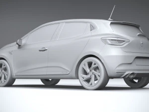 Renault Clio RS line 2020 3D Model