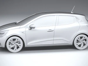 Renault Clio RS line 2020 3D Model
