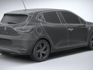 Renault Clio RS line 2020 3D Model