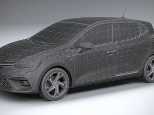 Renault Clio RS line 2020 3D Model