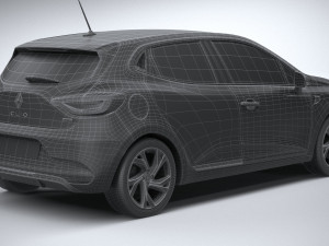 Renault Clio RS line 2020 Modelo 3D
