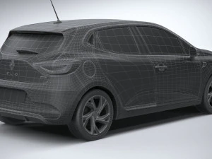 Renault Clio RS line 2020 3D Model