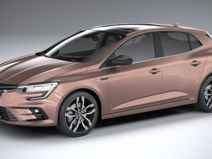 Renault Megane 2020 3D Model