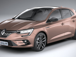 Renault Megane 2020 3Dモデル