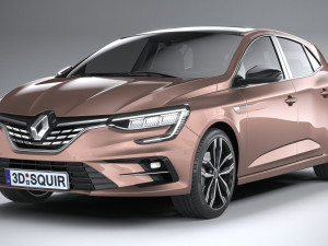 Renault Megane 2020 3Dモデル