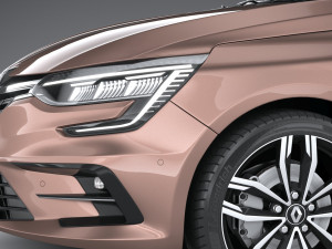 Renault Megane 2020 3Dモデル