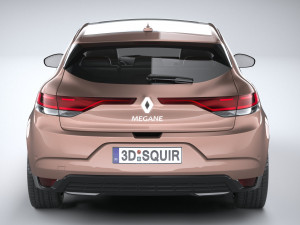 Renault Megane 2020 3Dモデル