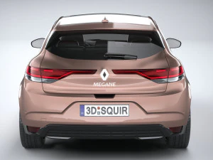 Renault Megane 2020 3D Model