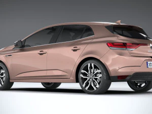 Renault Megane 2020 3D Model