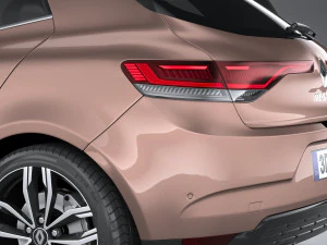 Renault Megane 2020 3D Model