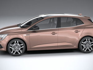 Renault Megane 2020 3Dモデル