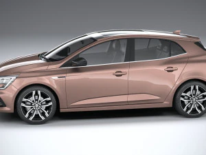 Renault Megane 2020 3D Model