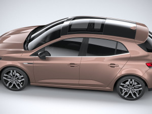 Renault Megane 2020 3Dモデル