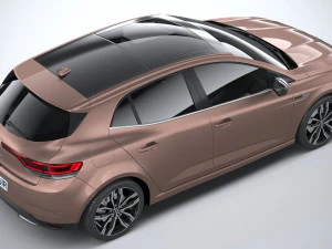Renault Megane 2020 3D Model