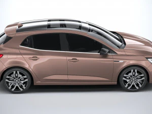 Renault Megane 2020 3D Model