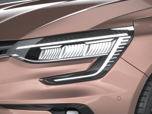 Renault Megane 2020 3Dモデル