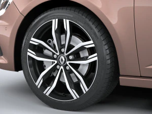 Renault Megane 2020 3D Model
