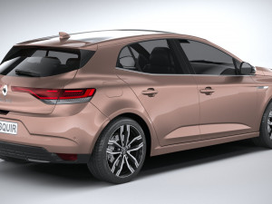 Renault Megane 2020 3Dモデル