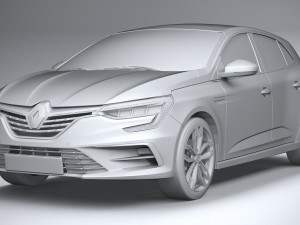 Renault Megane 2020 3Dモデル