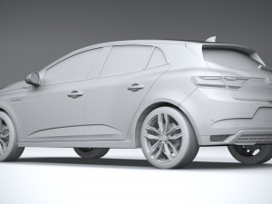 Renault Megane 2020 3Dモデル