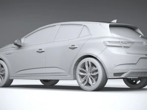 Renault Megane 2020 3D Model