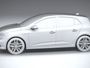 Renault Megane 2020 3D Model
