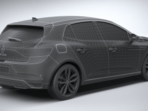 Renault Megane 2020 3Dモデル