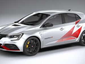 Renault Megane RS Trophy-R 2020 3D Model