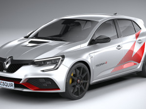 Renault Megane RS Trophy-R 2020 3D Model