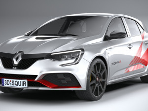 Renault Megane RS Trophy-R 2020 3D Model