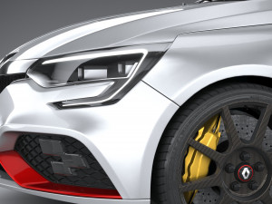 Renault Megane RS Trophy-R 2020 3D Model