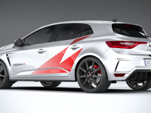Renault Megane RS Trophy-R 2020 3D Model