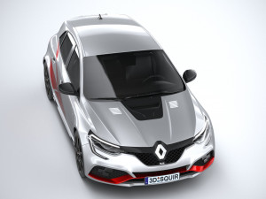 Renault Megane RS Trophy-R 2020 3D Model