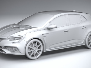 Renault Megane RS Trophy-R 2020 3D Model