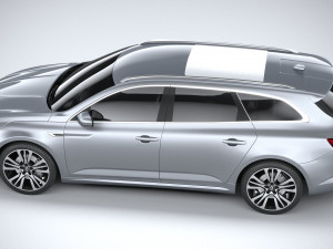 Renault Talisman Estate 2020 3Dモデル