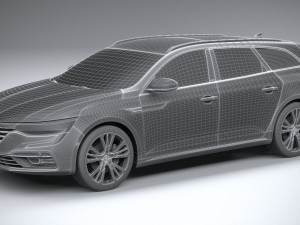 Renault Talisman Estate 2020 3Dモデル