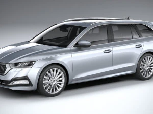 Skoda Octavia station wagon 2020 Modello 3D
