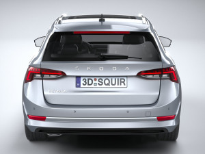 Skoda Octavia Estate 2020 3D Модель