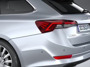 Skoda Octavia Estate 2020 3D Модель
