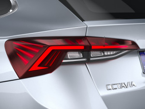 Skoda Octavia Estate 2020 3D Модель