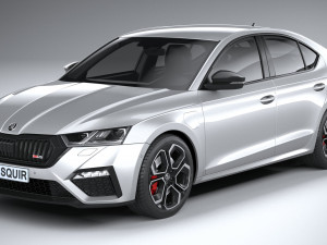 Skoda Octavia Sedan RS 2020 Modello 3D