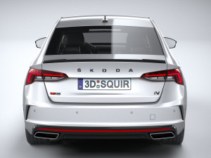 Skoda Octavia Sedan RS 2020 Modello 3D