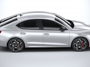 Skoda Octavia Sedan RS 2020 Modello 3D