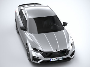 Skoda Octavia Sedan RS 2020 Modello 3D