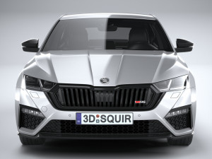 Skoda Octavia Sedan RS 2020 Modello 3D