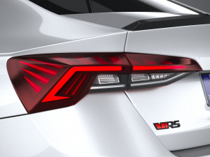 Skoda Octavia Sedan RS 2020 Modello 3D