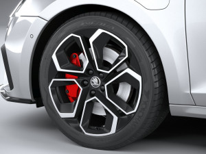 Skoda Octavia Sedan RS 2020 Modello 3D