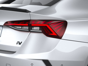 Skoda Octavia Sedan RS 2020 Modello 3D