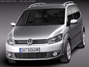 Volkswagen Cross Touran 3D Model